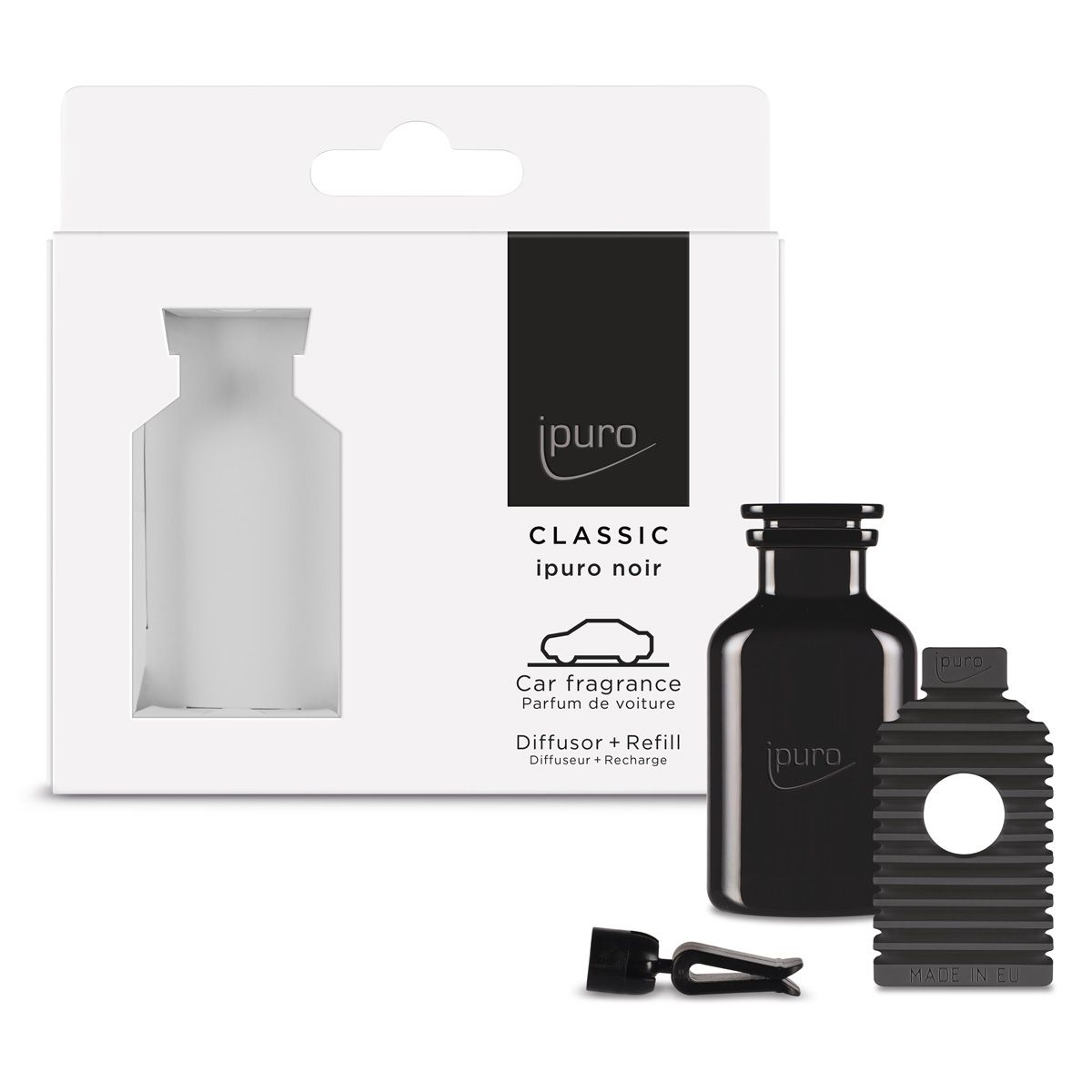 Ipuro autolijn zwart set 9gr