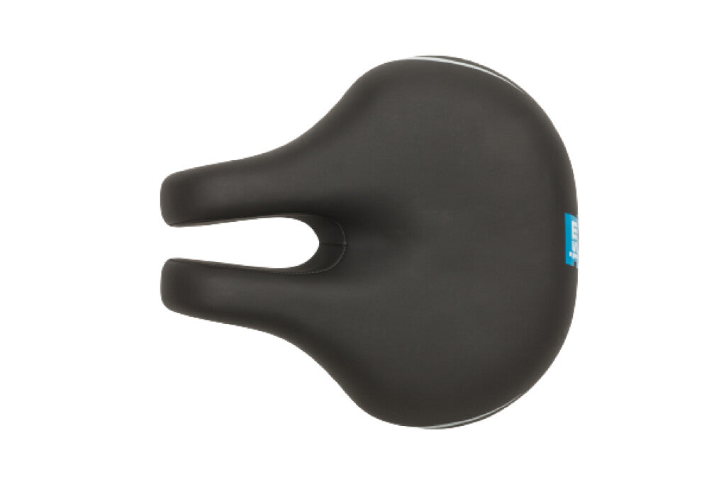 Ism zadel comfort urbaine, 40 padding, zwart