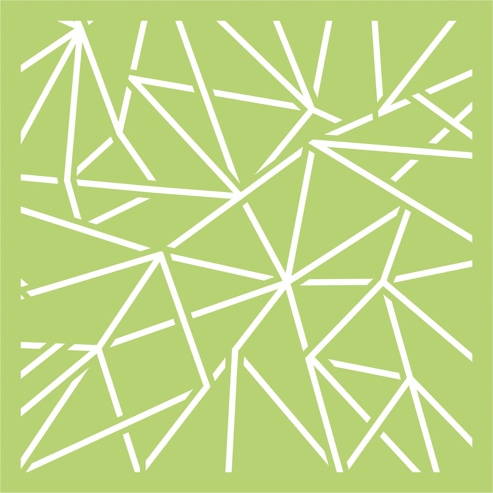 Kaisercraft • designer template 15.2x15.2cm geo lines