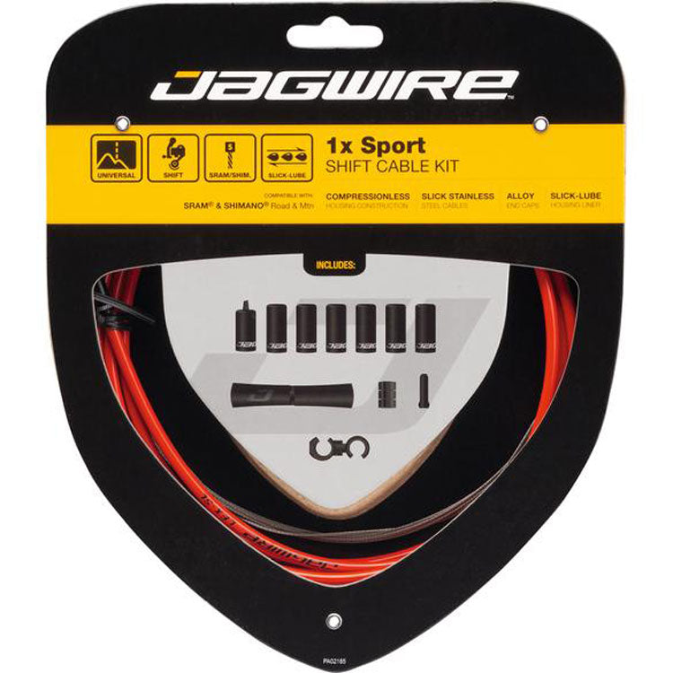 Jagwire 1x sport shift kit - black