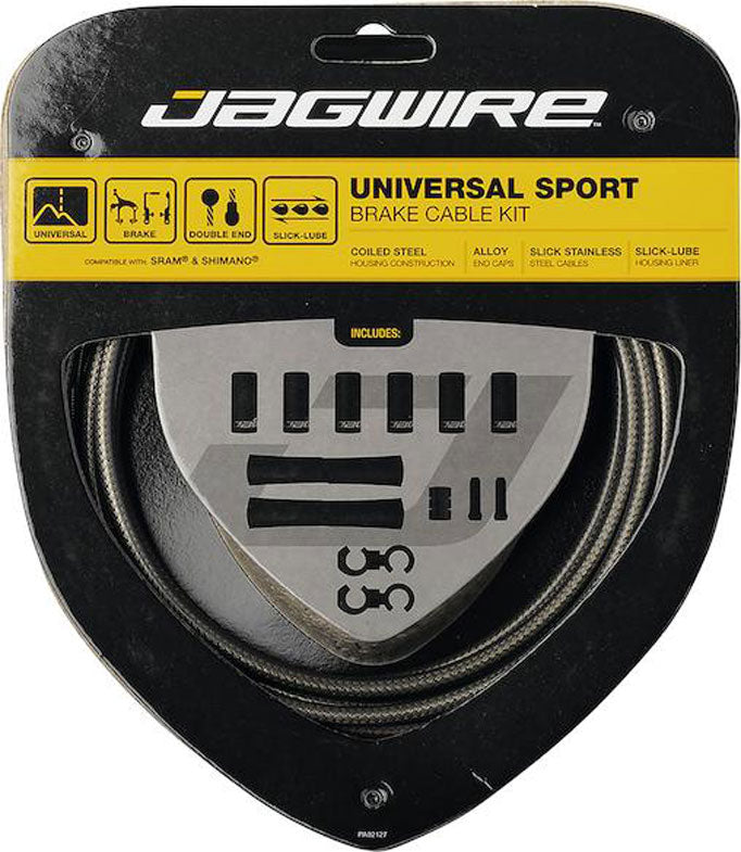 Jagwire universal sport brake cable set | black