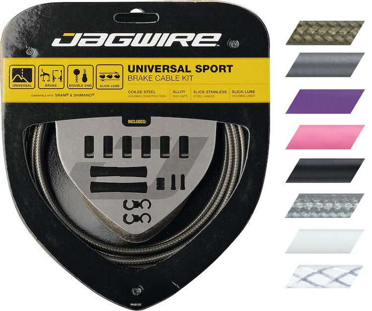 Jagwire universal sport brake cable set | black