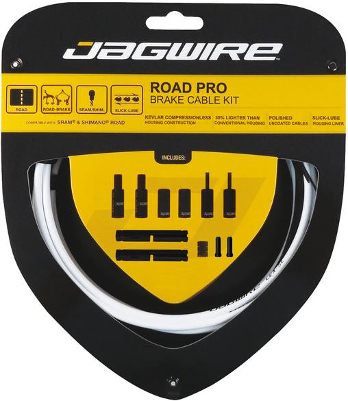 Jagwire road pro brake brake cable set | stealth black
