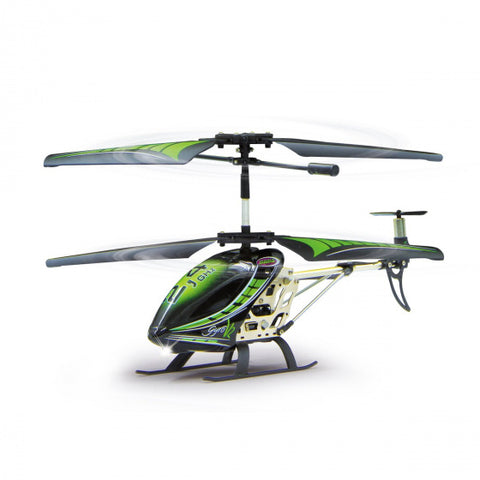 RC Gyro V2 helikopter jongens 2,4GHz 23 cm groen