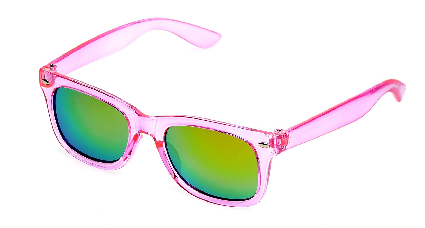 Spectrum zonnebril meisje roze transparant