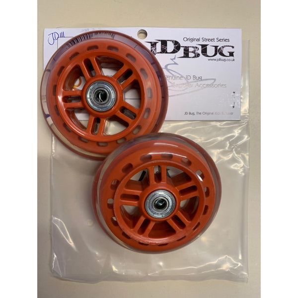 jd bug wheelset 100 mm red for original street