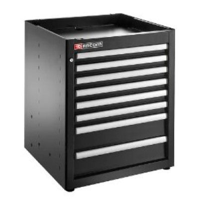 Facom ladeblok | 8 laden | zwart | jls3-mbs8t jls3-mbs8tbs