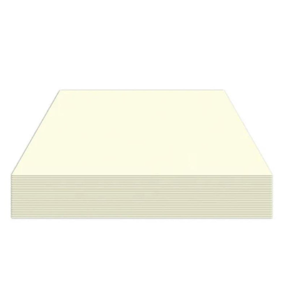 Kangaro fotokarton - 50x70cm - 300 gram - roomwit - pak 25 vel