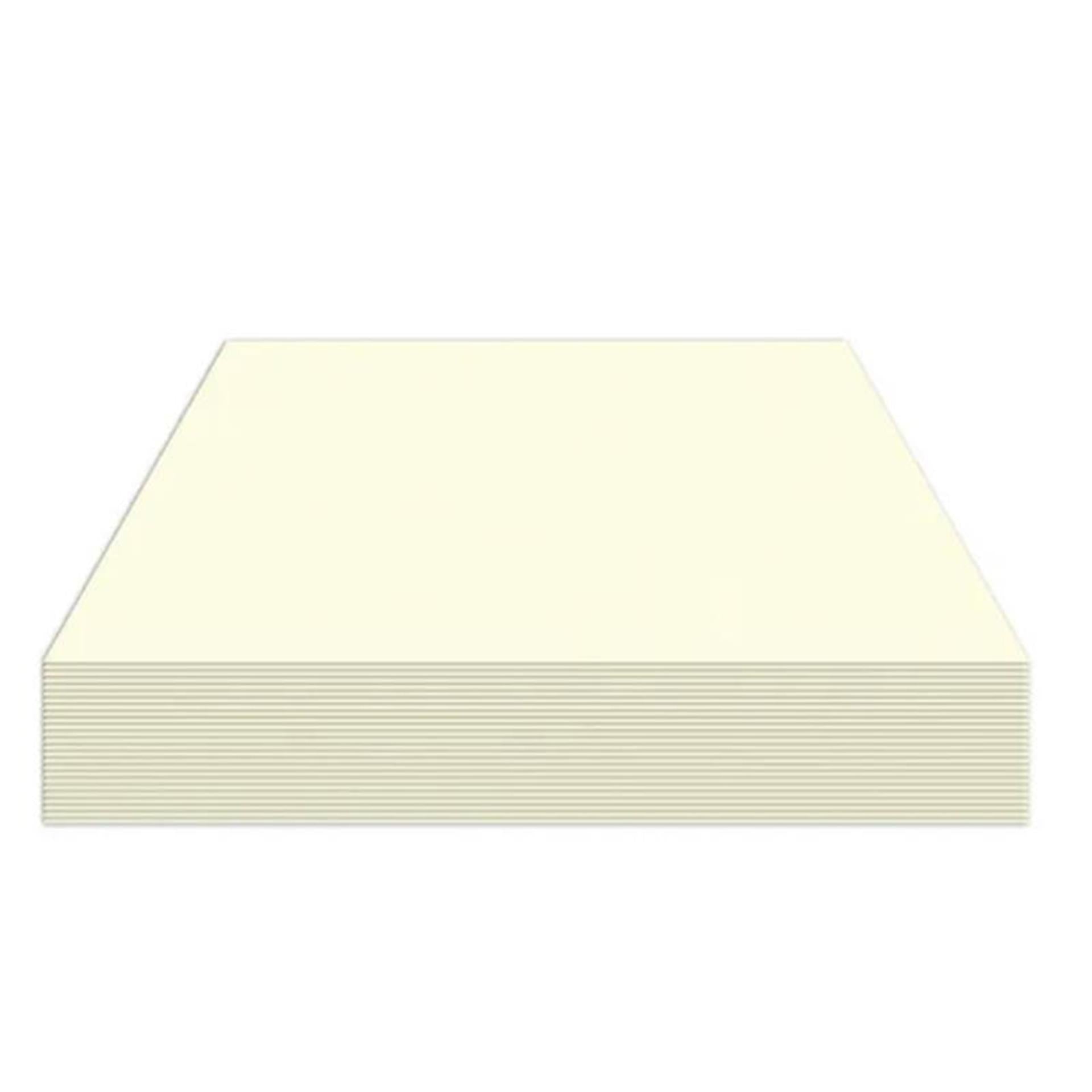 Kangaro fotokarton - 50x70cm - 300 gram - roomwit - pak 25 vel - k-0045-501