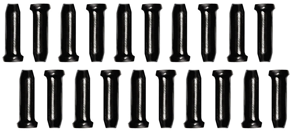 Katana endcaps shift brake cable (20 pieces) | silber