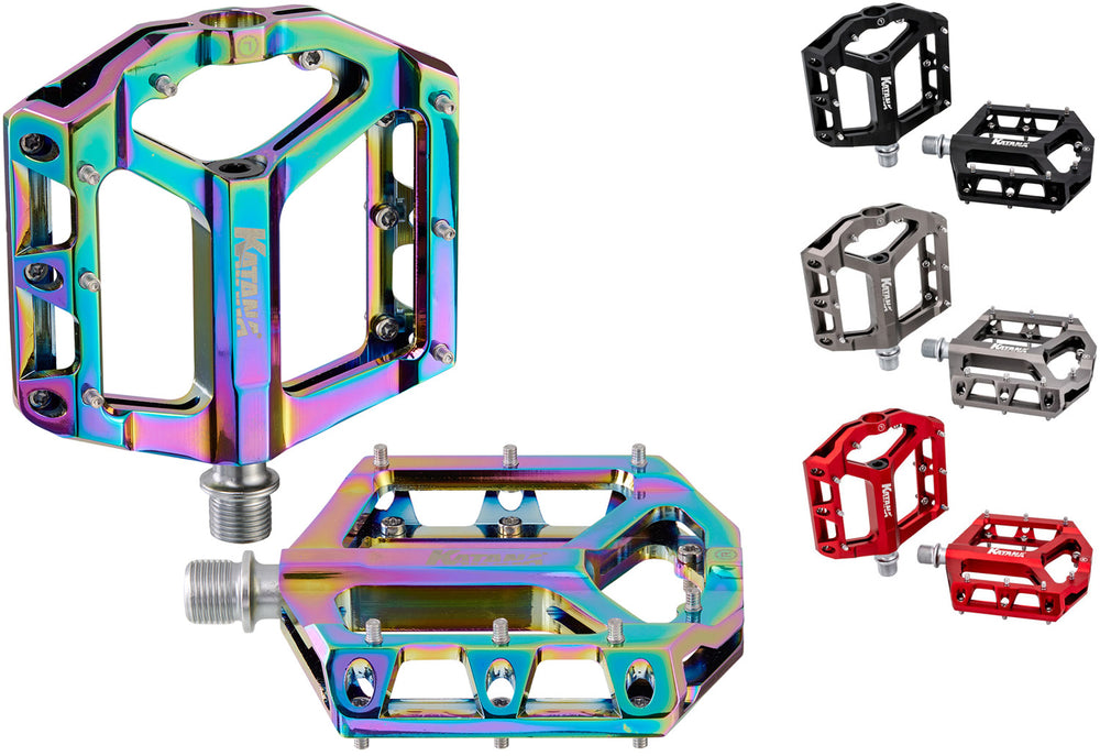 Katana fire blade flat pedals