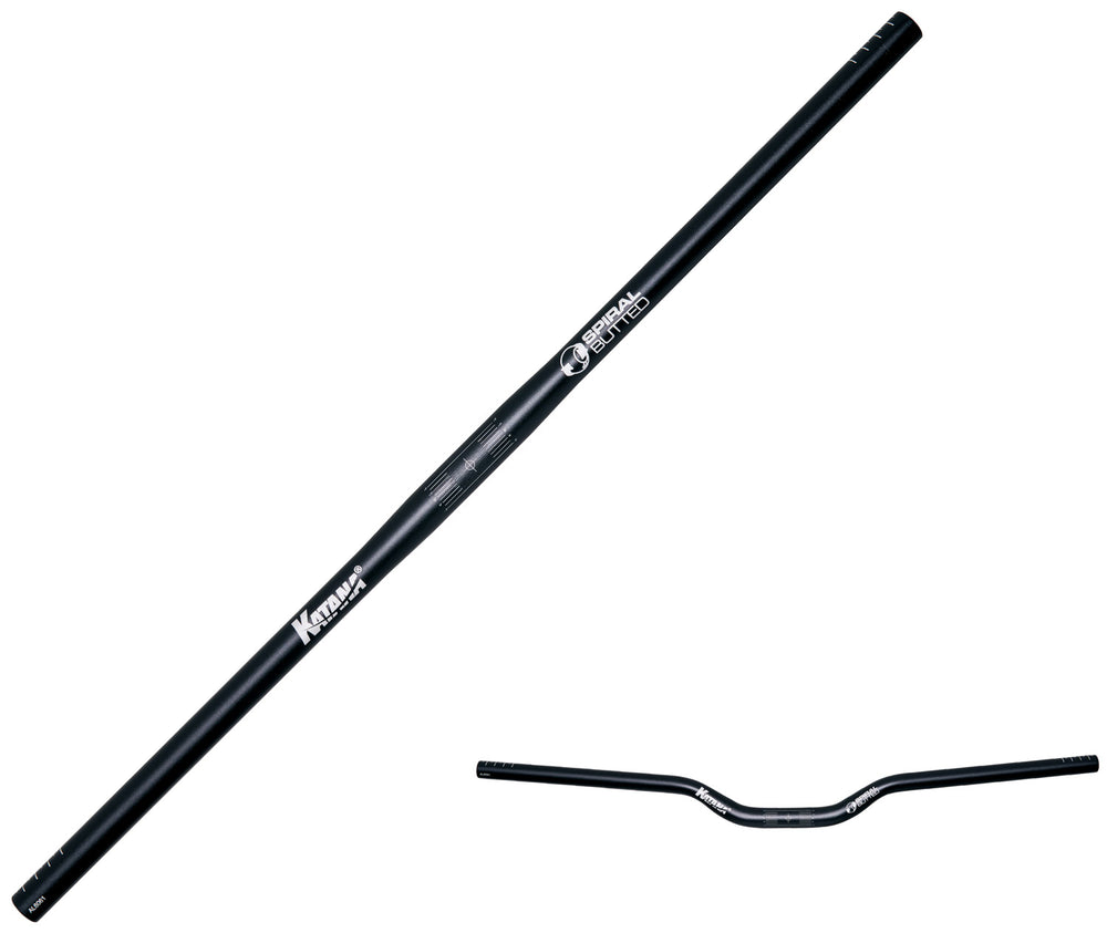 Katana spiral butted riser bar 25.4mm handlebar | 40mm rise 760mm breite 8° backsweep