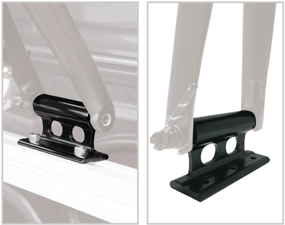 Katana universal bike carrier with fork attachment
