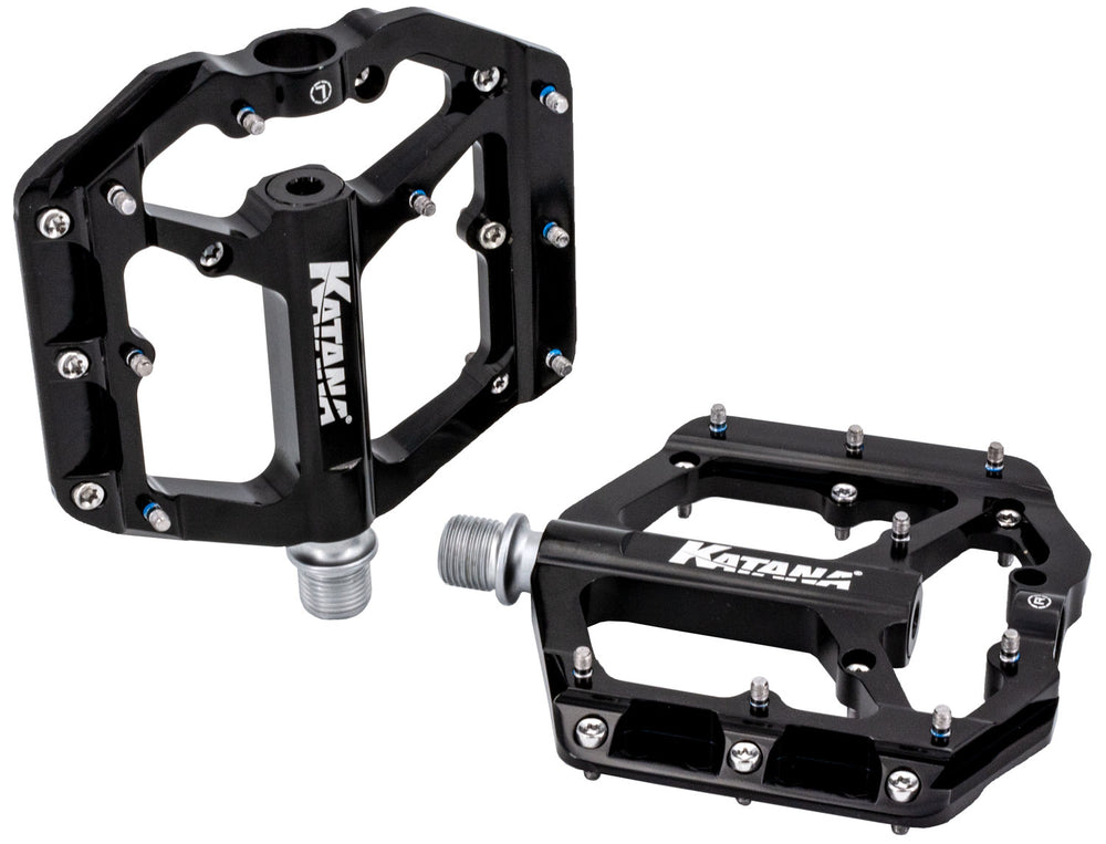 Katana x-blade flat pedals | schwarz