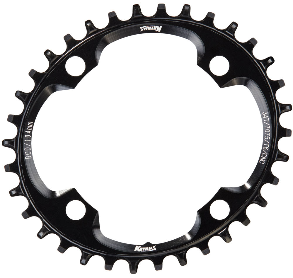 Katana razorblade oval narrow wide chainring 104mm | 34t