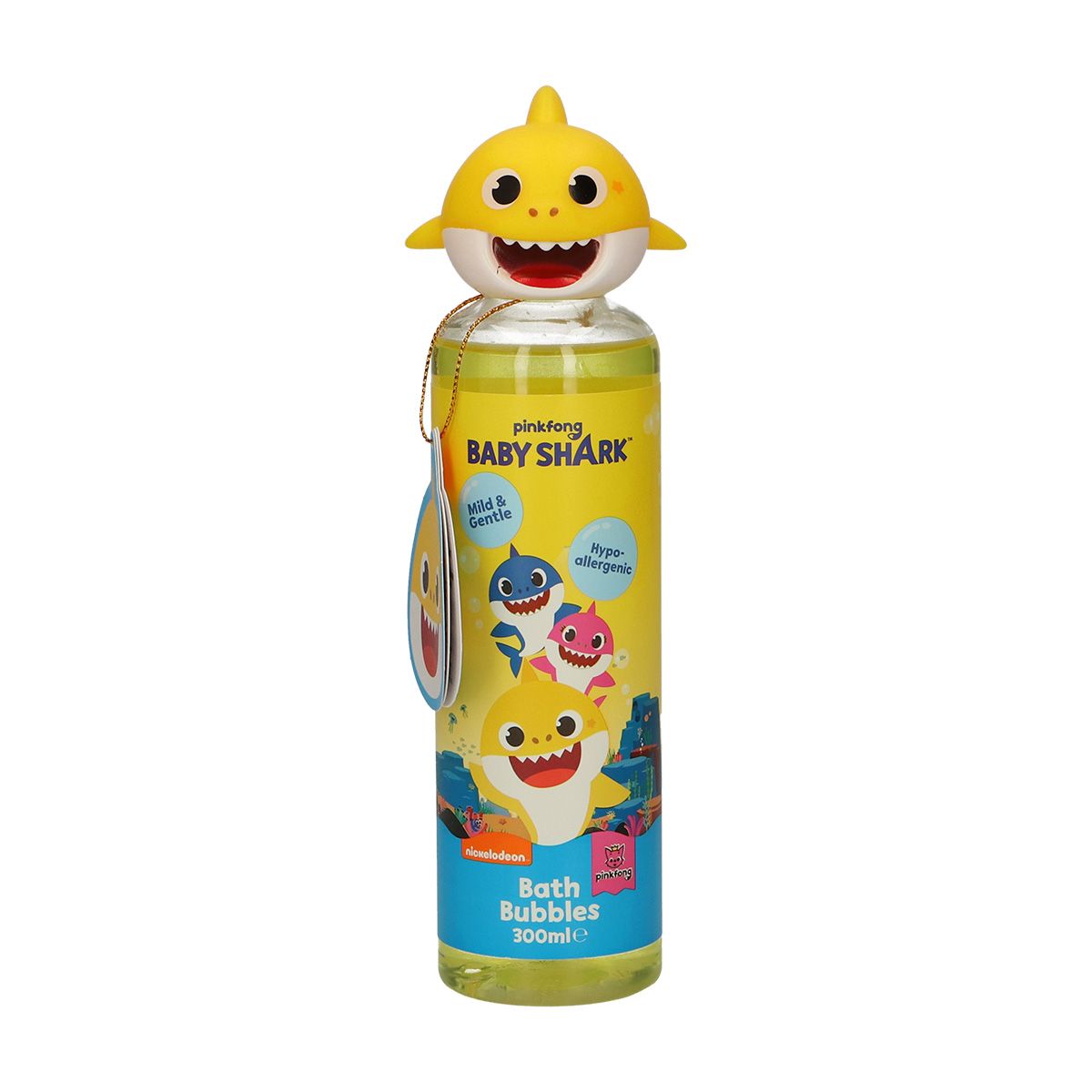 Baby Shark badbubbels geel 300ml