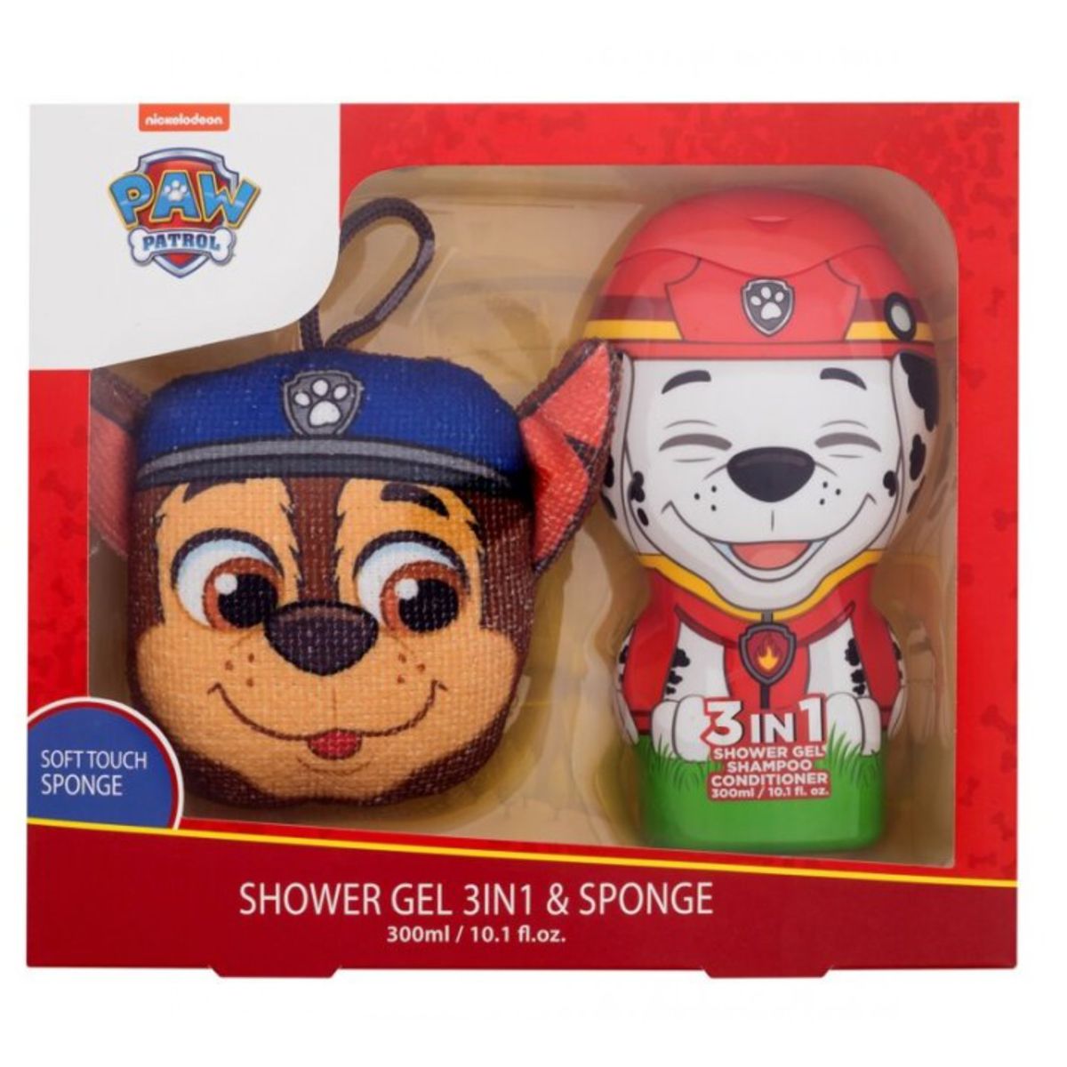 Paw Patrol geschenkset marsh douchegel + spons