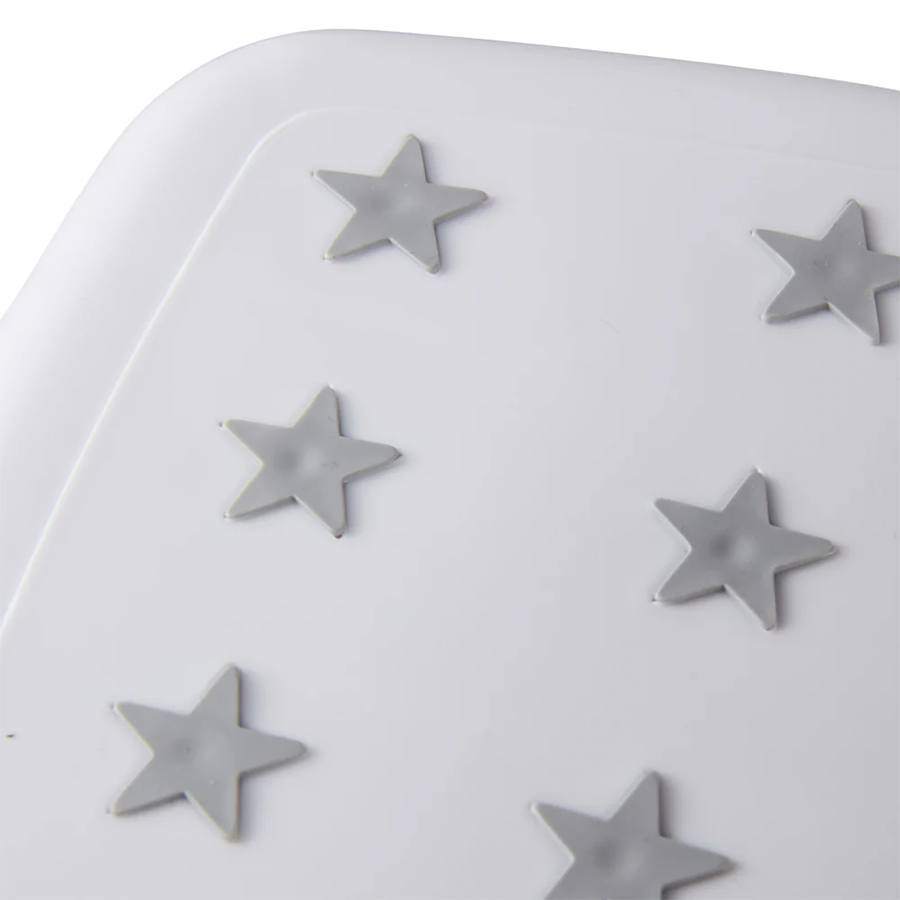 Keeeper opstapje kids wit stars 40 x 37 x 21 cm