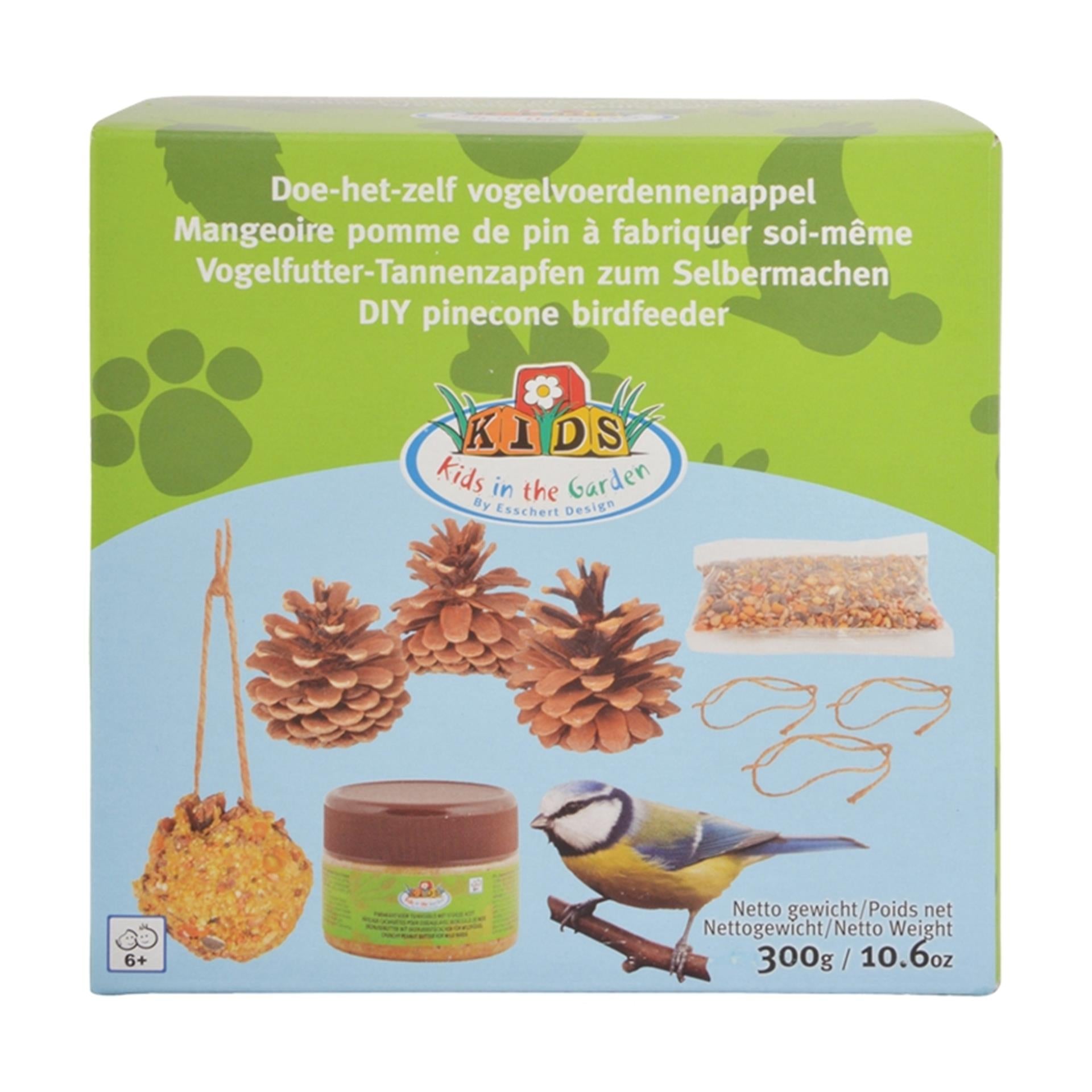 Esschert design doe-het-zelf vogelvoer dennenappels