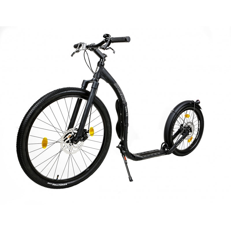 kickbike cross fix zwart