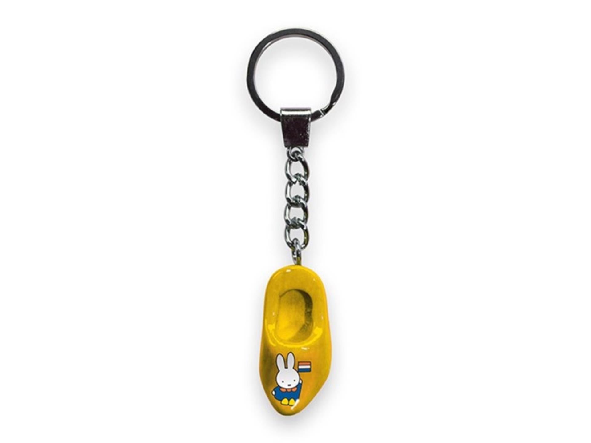 Nijntje sleutelhanger 1 klomp 4 cm geel