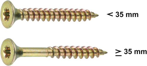 Connex tx-schroef 4.5x25 500st vz - kk3214525