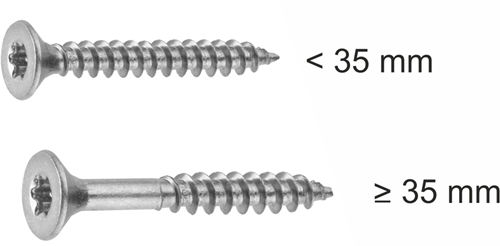 Connex tx-schroef 4.5x60 150st a2 - kk3264560