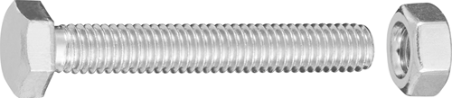 Connex zeskant tapbout m10x40 50st vz - kk4081040