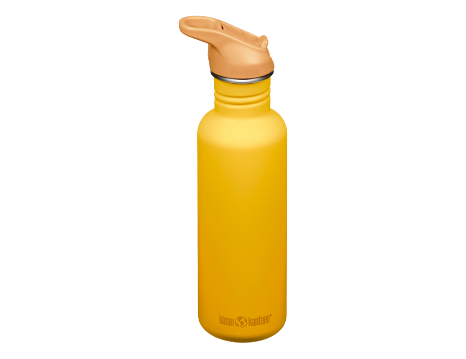 Klean kanteen drinkfles - classic - sportdop met flip - sunset - 800 ml
