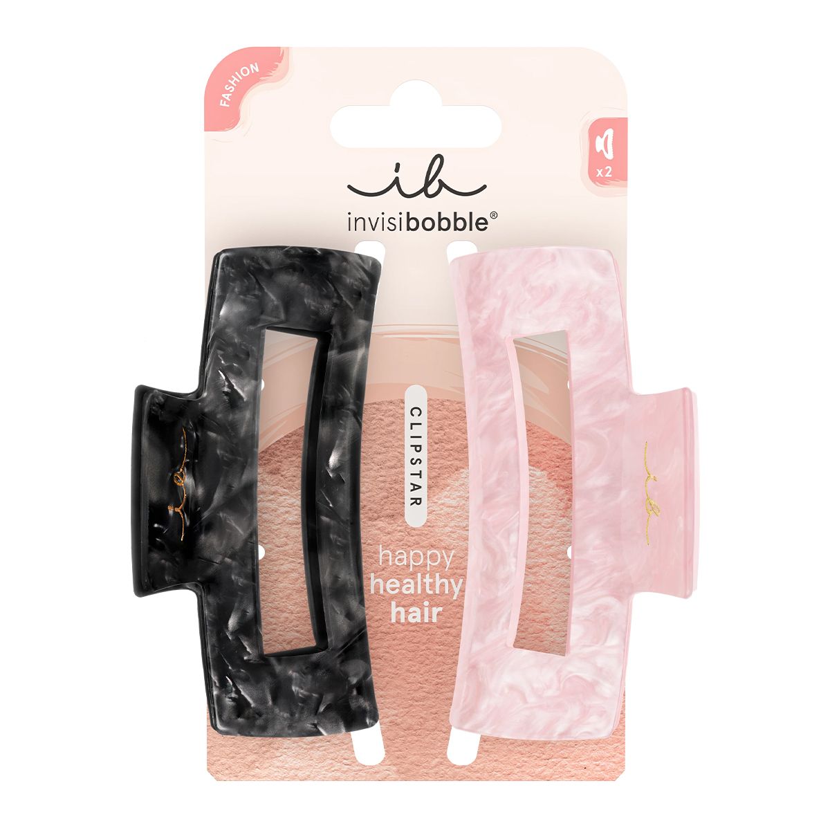 Invisibobble clipstar eclipse glanzend 2st.