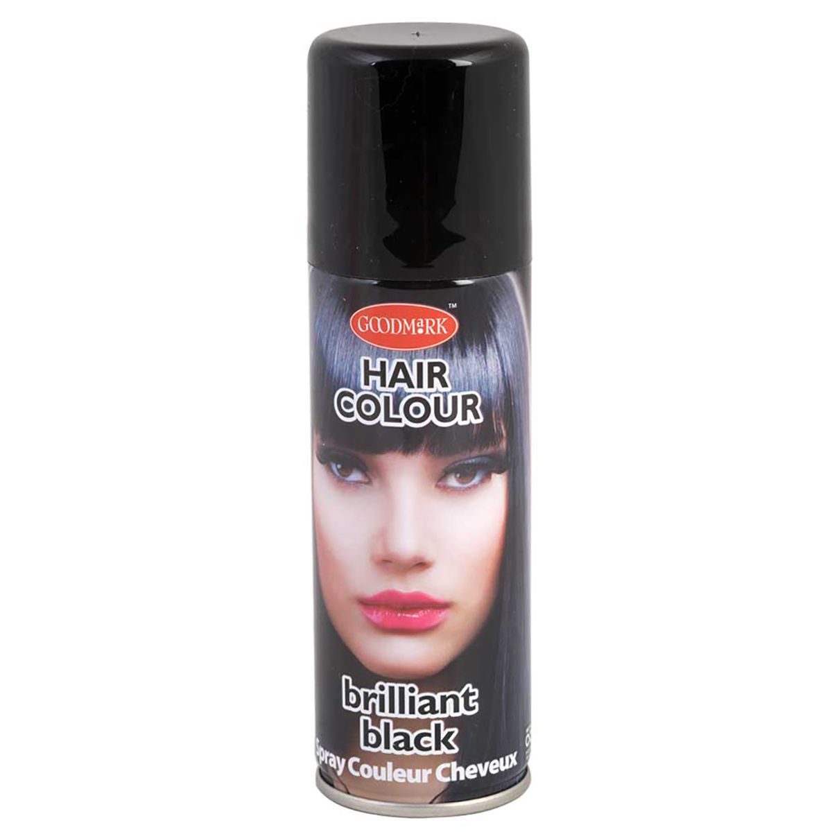 Goodmark haarverf kleurlak briljant zwart 125ml