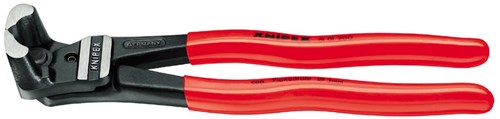 Knipex boutenvoorsnijtang zwart geatramenteerd 200 mm - 6101200