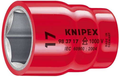 Knipex dop voor ratel 3 8 - 13 mm vde - 98 37 13 - 983713