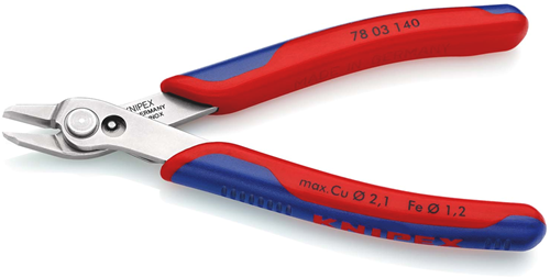 Knipex electronic super knips® xl | 140 mm lengte | meer-componentengrepen - 78 03 140 sb