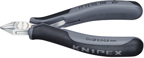 Knipex elektronicaschuinsnijders - 7772115esd