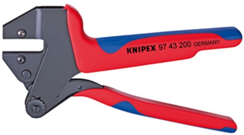 Knipex krimp-systeemtang gebruineerd 200 mm - 9743200a