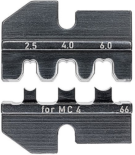 Knipex krimpprofiel voor solar connectors mc4 (multi-contact) - 974966