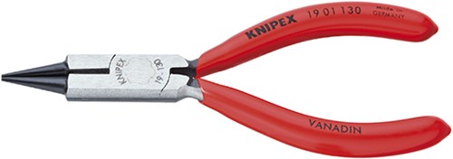 Knipex rondbuigtang met zijsnider zwart geatramenteerd 130 mm - 1901130