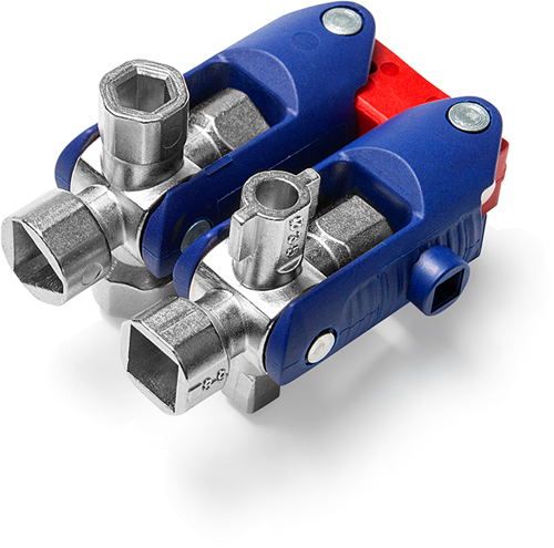Knipex 00 11 06 v04 00 11 06 v04 universele sleutel jointkey quadro voor gangbare afsluitsystemen 161 mm schakel