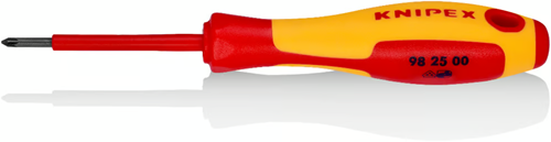 Knipex schroevendraaier voor kruiskopschroeven pozidriv© 187 mm - 982501