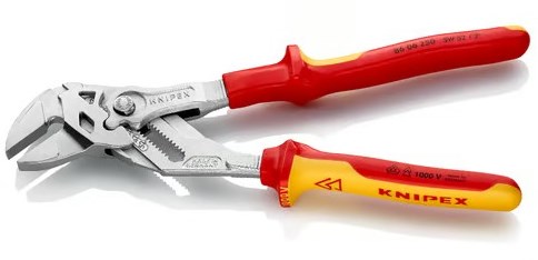 Knipex sleuteltang | tang en schroefsleutel in één - 8606250