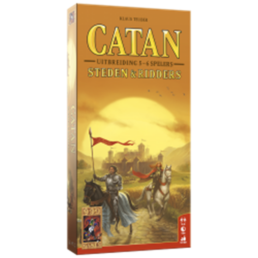 999games 999 games de kolonisten van catan steden en ridders uitbreiding voor 5-6 spelers