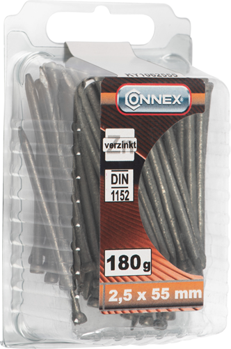 Connex nagel ronde kop 2.5x55 180g vz - ky1062555