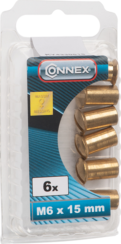 Connex hulsmoer m6x15 6st ms - ky4330615