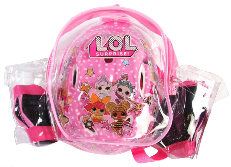 6-delige Skatebescherming 51 - 55 cm Roze