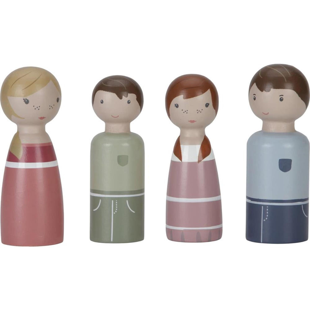 Little dutch poppenhuis aanvulset familie rosa