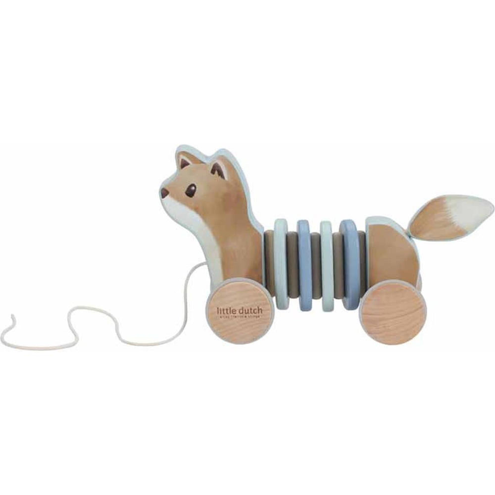 Little dutch forest friends trekdier vos fsc 15,5cm