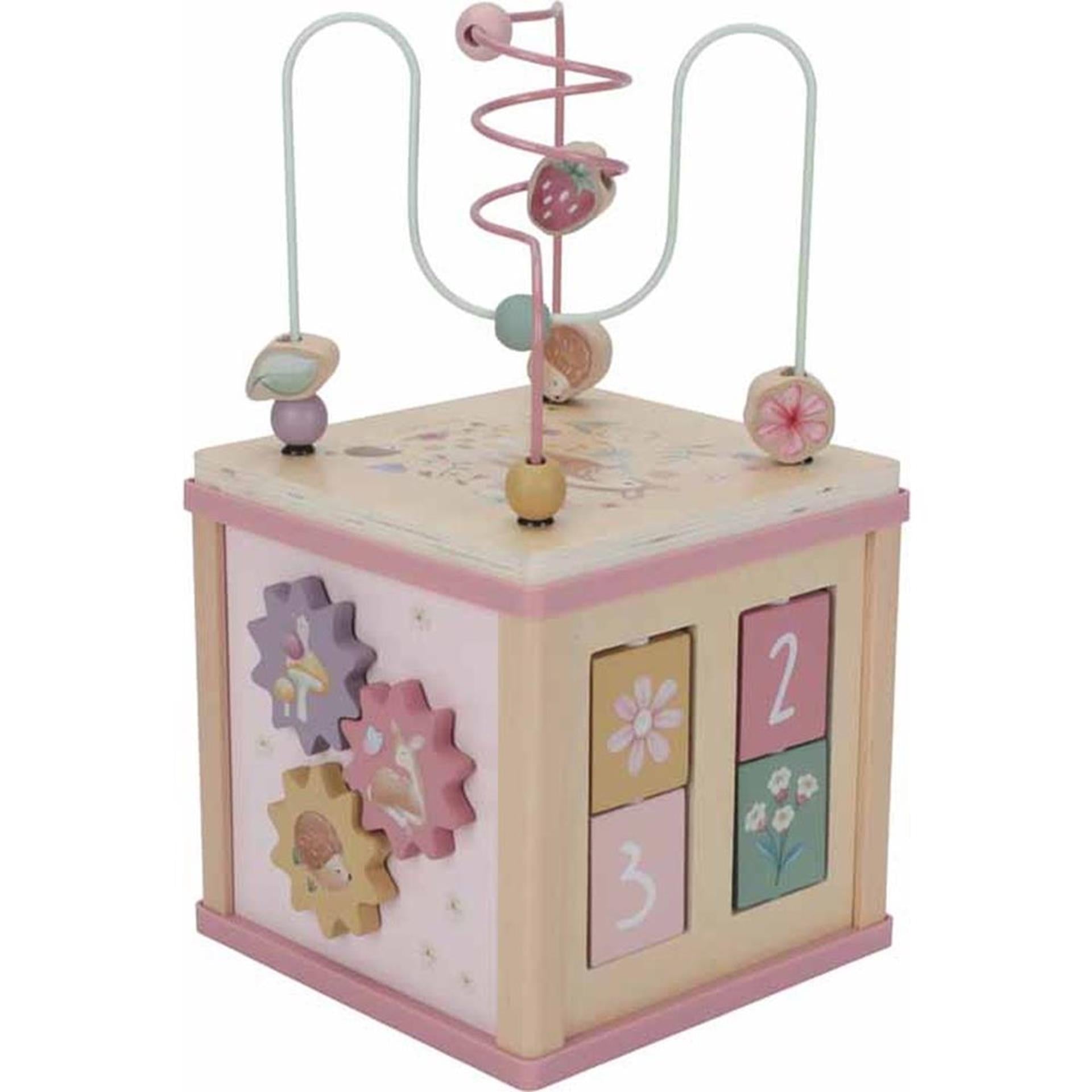 Little dutch fairy garden activiteitenkubus roze