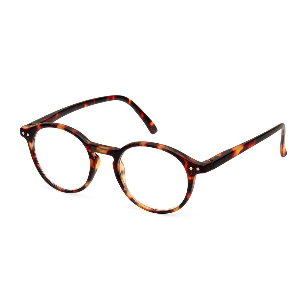 Spectrum leesbril havanna modern rond 2.00