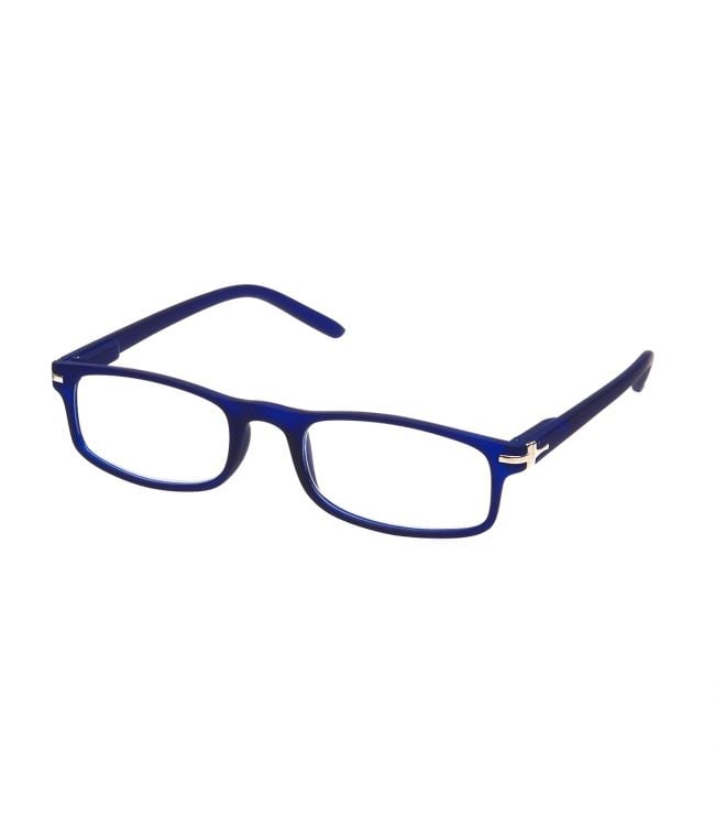 Spectrum leesbril mat blauw assorti rechthoekig assorti